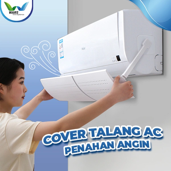 WARS Reflektor Cover Talang Penahan Angin AC Adjustable Air Reflector