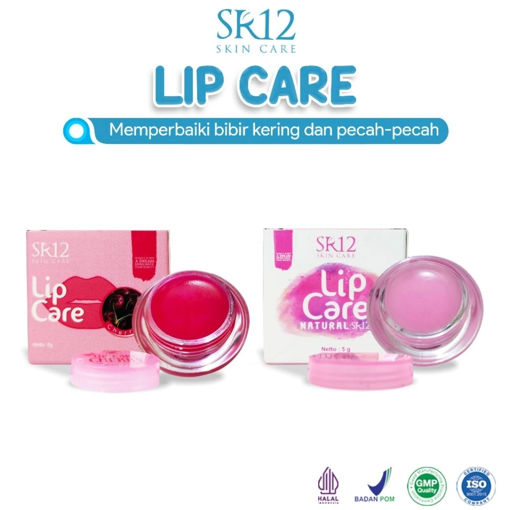 Lip Care Moisturizing sr12 – Pelembab Bibir Anti Kering & Pecah – Lip Treatment Haluskan Bibir Lip Balm Natural – Melembabkan Bibir Gelap & Kering – Lip Care Harian Lip Serum Whitening – Perawatan Bibir Gelap – Melembutkan & Mencerahkan Haluskan Sel Kulit