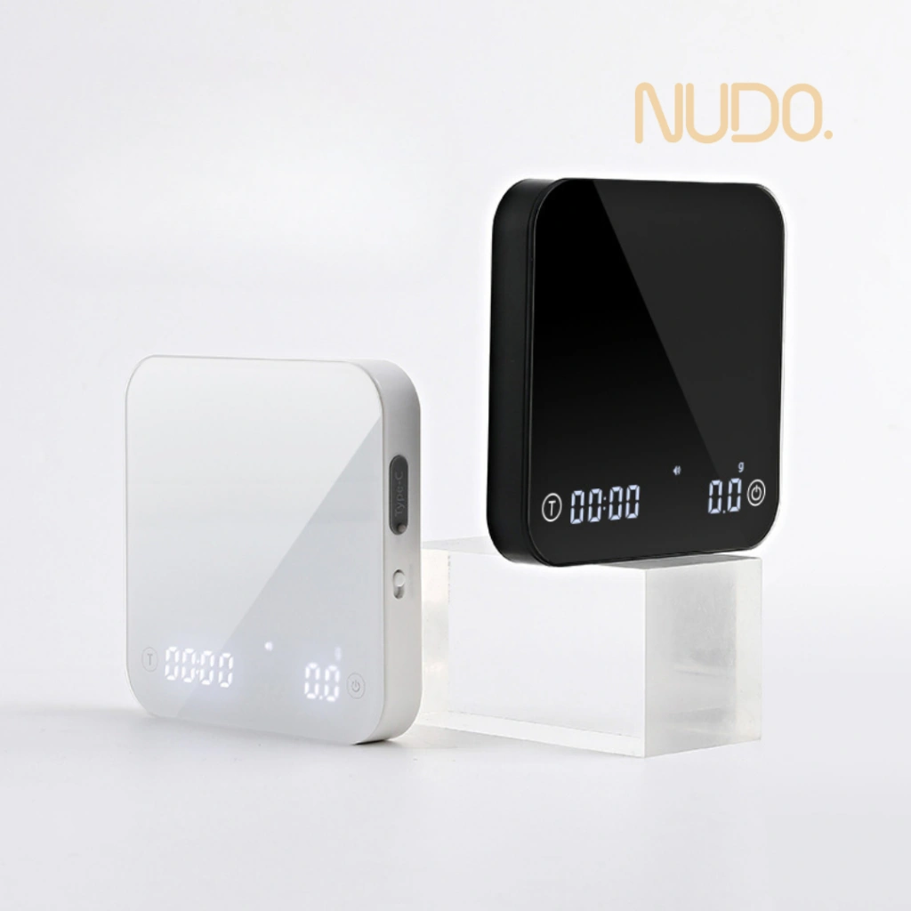 NUDO LAB Quantum Series Electronic Scale - Timbangan Kopi Digital Rechargable Type-C
