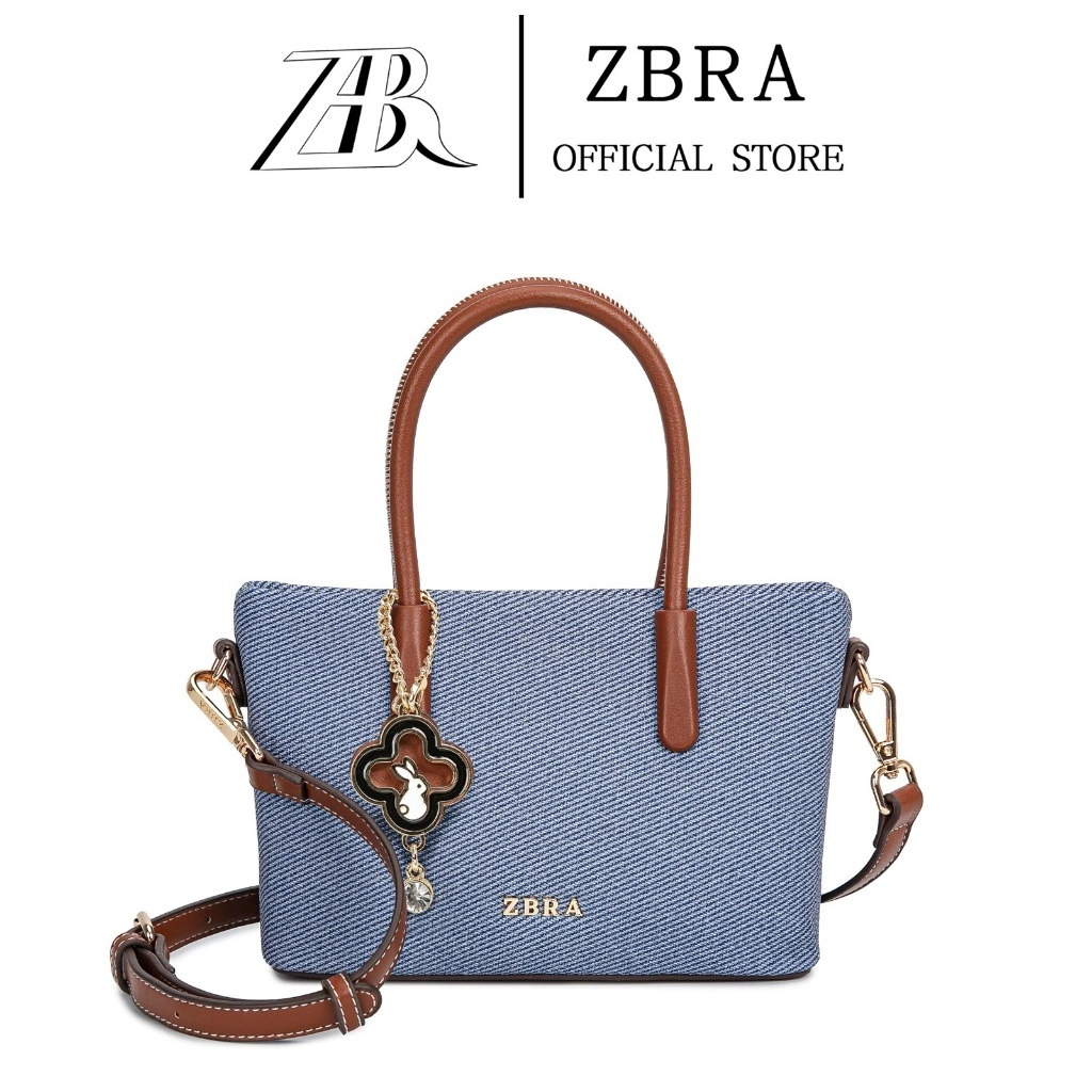 ZBRA Tas selempang Wanita Terbaru handbag mini premium kulit sintesis desain mewah 20x8x15 cm#8869