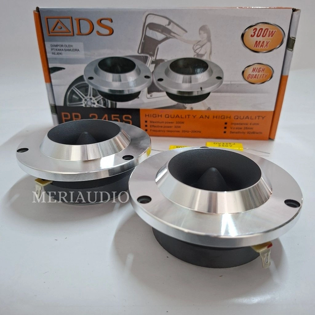 Tweeter Dome ADS PP 345 4" /2pc Titanum Super Bullet Tweeter