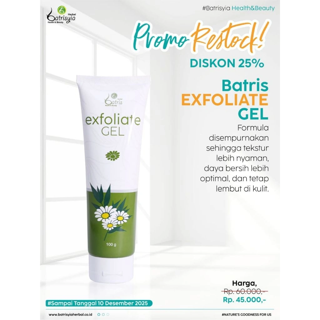 Batris Exfoliate Gel 100ml