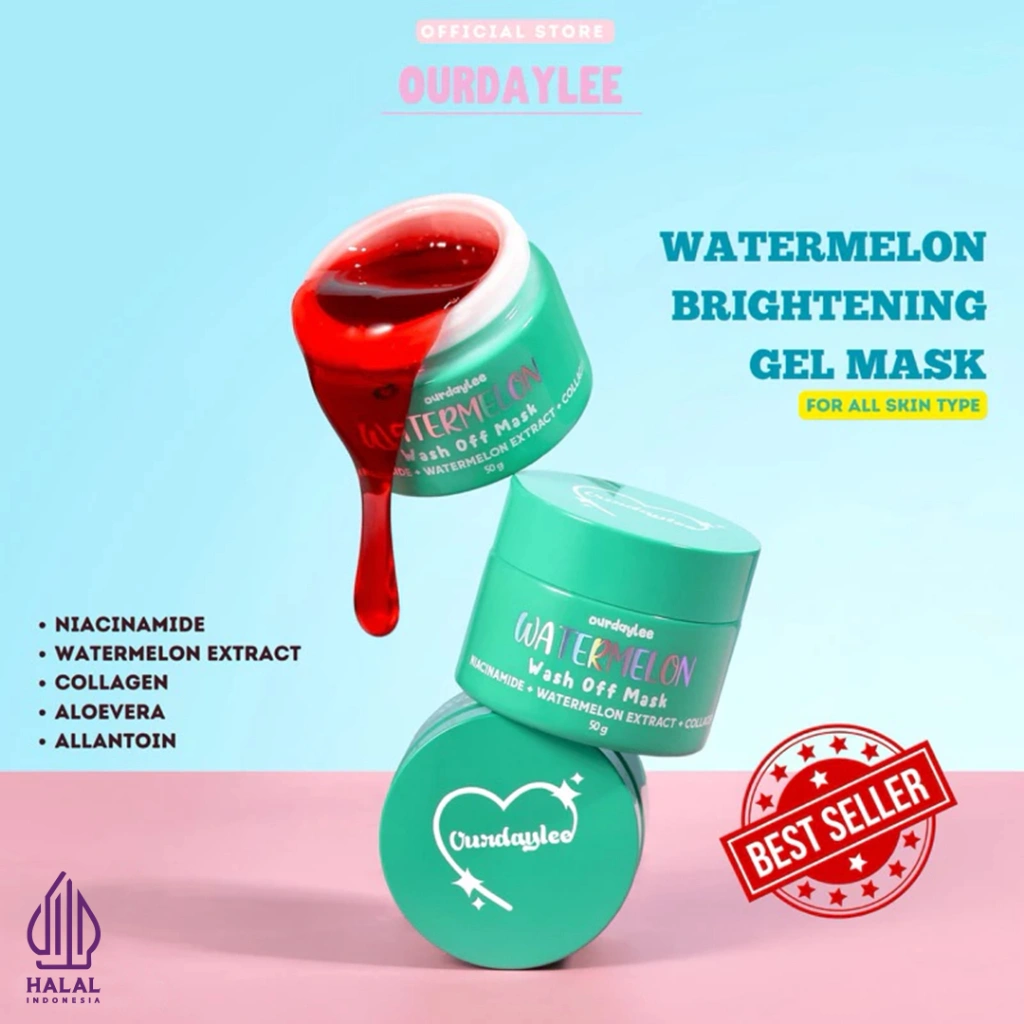 OURDAYLEE - Watermelon Wash Off Mask