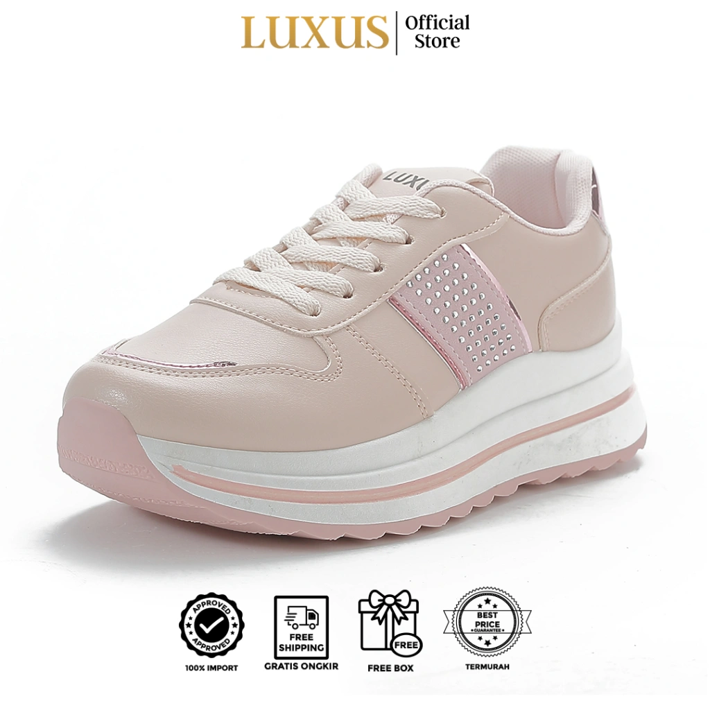 Luxus Seo Yoon Sepatu Sneakers Wanita Casual Korean Style Sport Shoes - Lxa2801