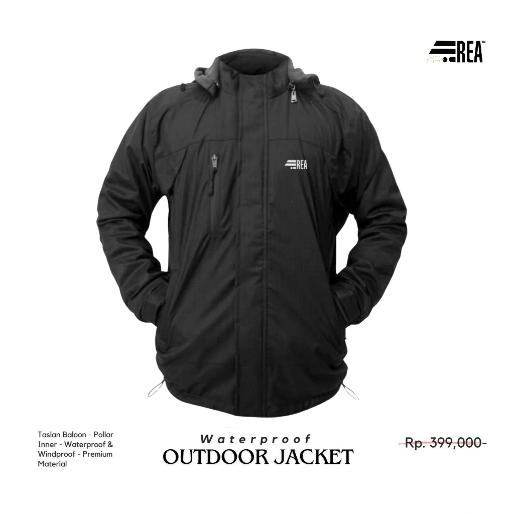 Jaket REA ACTIVEWEAR Outdoor Original Waterproof Full Color