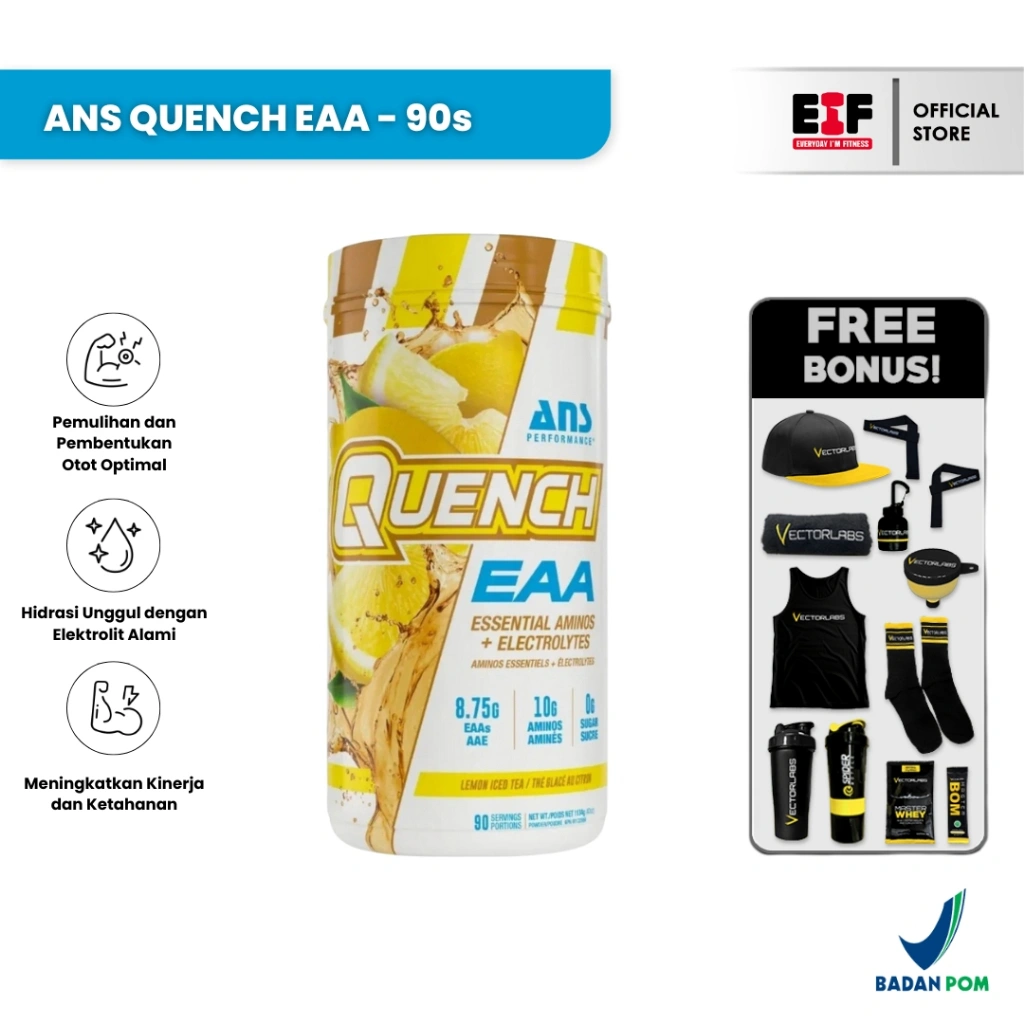 ANS Performance Quench EAA 90 Serving - Essential Amino Acid + Electrolytes