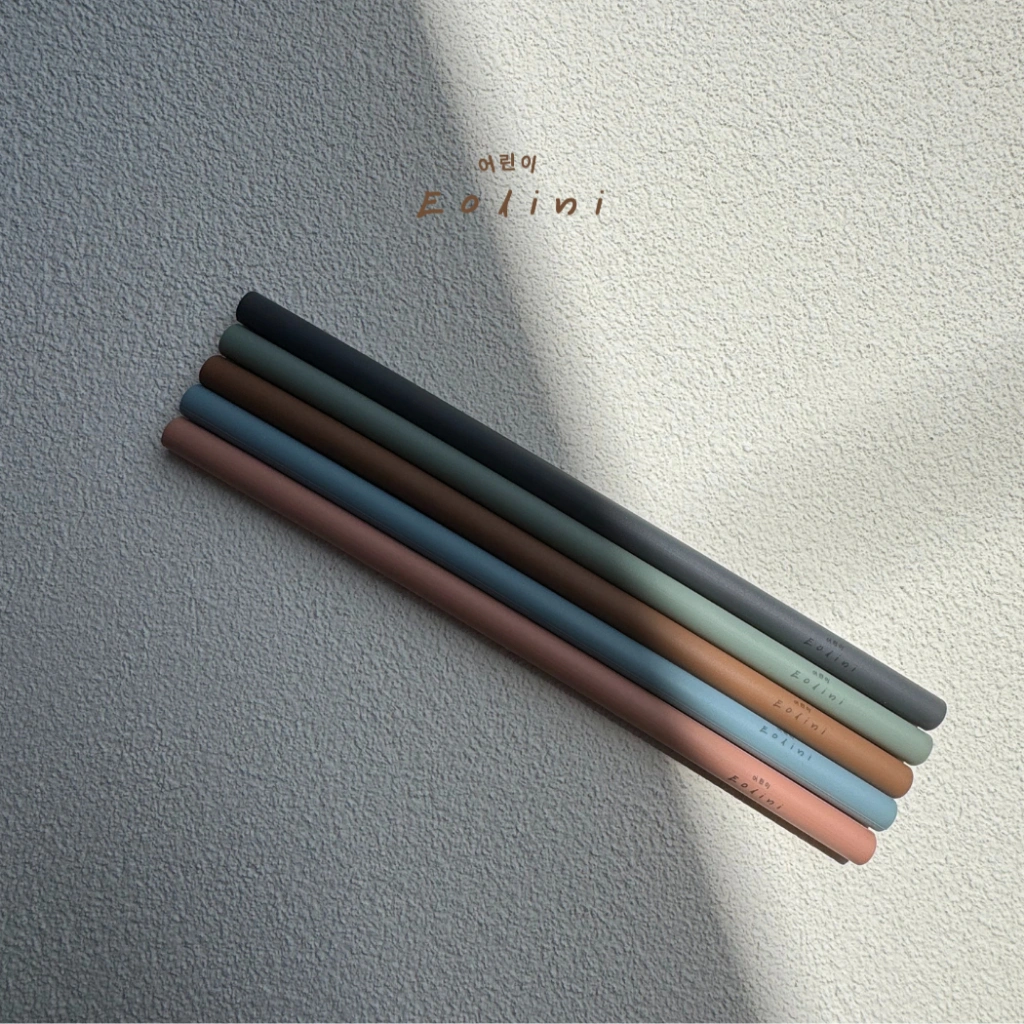 [ Eolini ] Silicone Toodler Baby and Kids Toodler Straw / Sedotan Silicone Silikon Bayi Anak