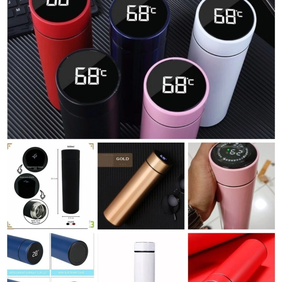 Termos Temperature / Botol Minum / Smart LED Thermos Tumbler Stainless Steel
