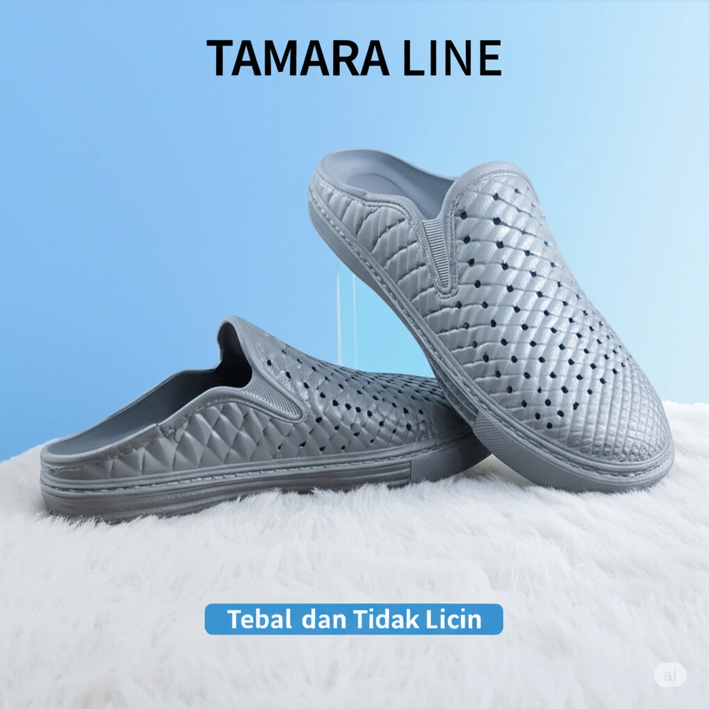 Sandal Selop Karet Pria Anti Licin Tahan Air – Cocok untuk Kerja & Harian 225 Grosir