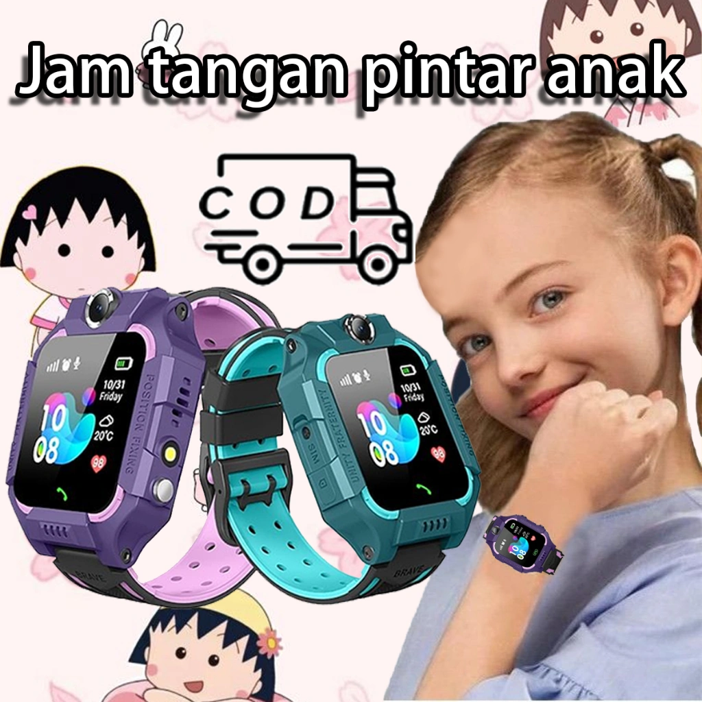 Samsung Kids Smart Watch Jam tangan anak go school SIMCARD untuk fungsi pengaturan penuh IP67 Video Call