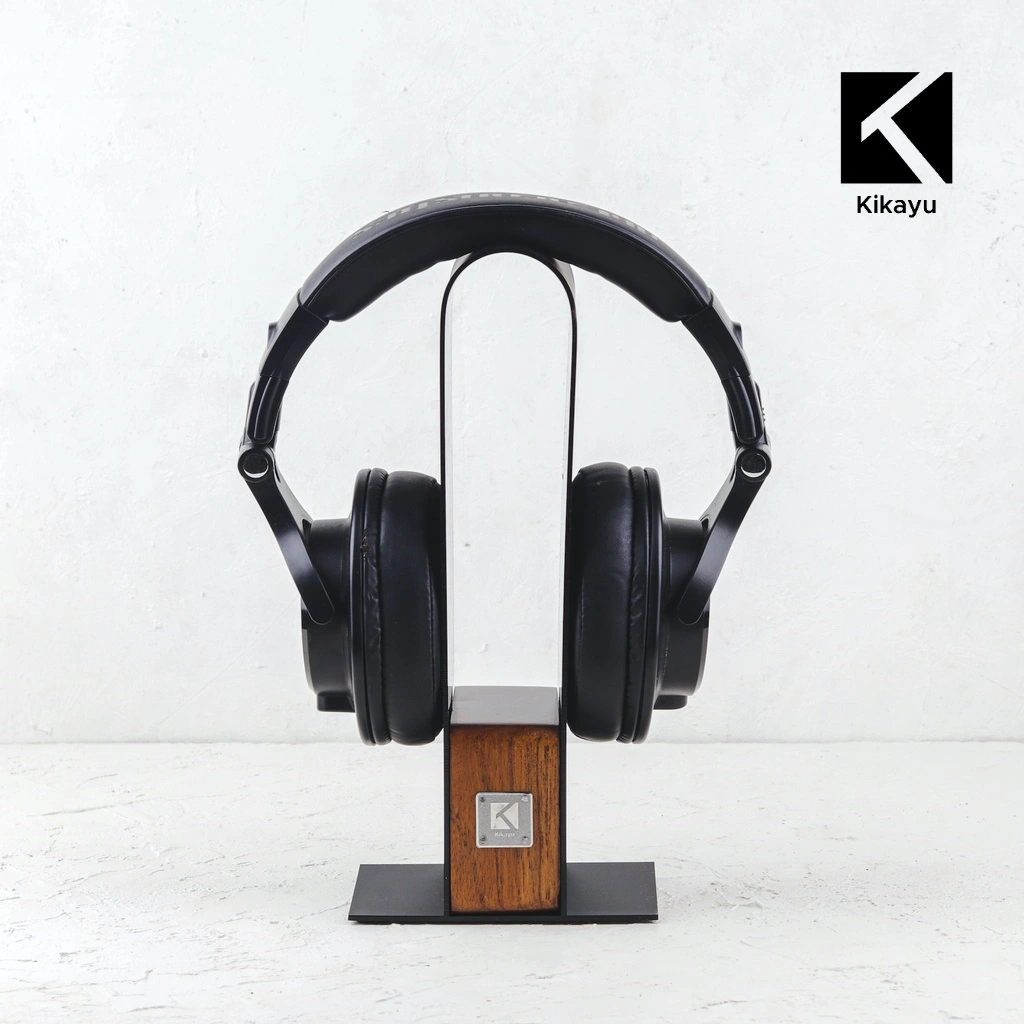 Kikayu Wooden Stand Headphone