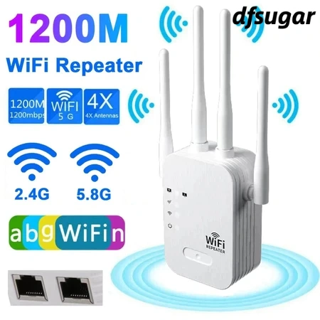 300M/1200M WIFI Repeater Wireless Wifi Range Extender Router Repeater Network Extender -DF