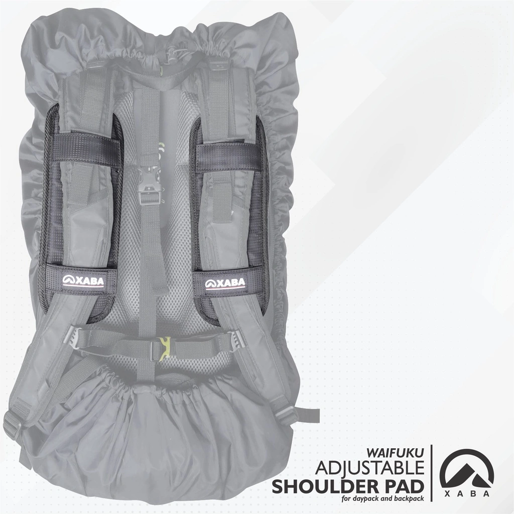 XABA Shoulder Pad _ Waifuku - Bantalan Bahu - Busa Pundak Tas Carrier - Tas Daypack - Tas Backpack