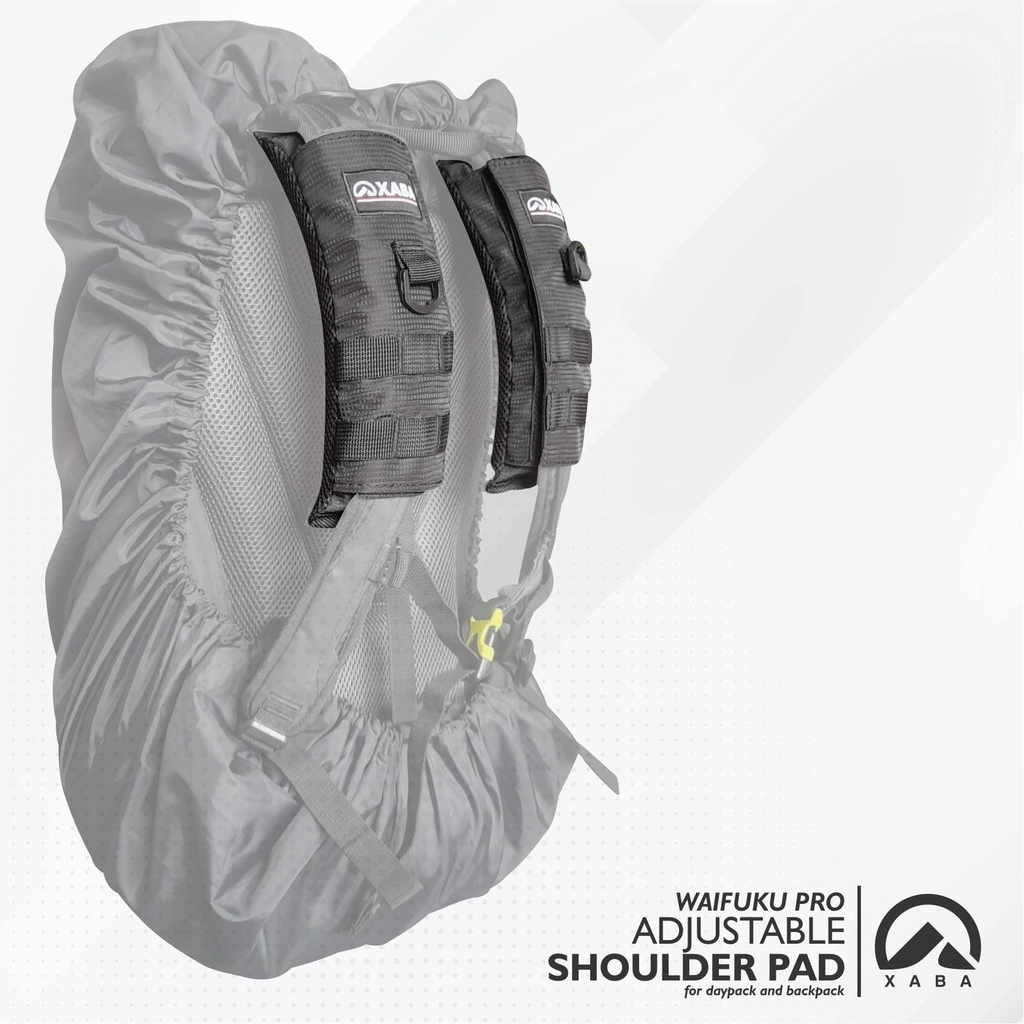 XABA Shoulder Pad _ Waifuku Pro - Bantalan Bahu - Busa Pundak Tas Carrier - Tas Daypack - Tas Backpack