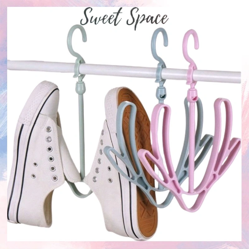 GANTUNGAN SEPATU SANDAL HANGER JEMURAN [SWEETSPACE]