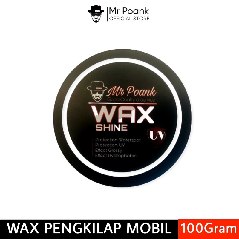 Mr Poank Wax Shine Pengkilap Body Kasar Mobil Motor Dasboard Doortrim Body Kulit Jeruk