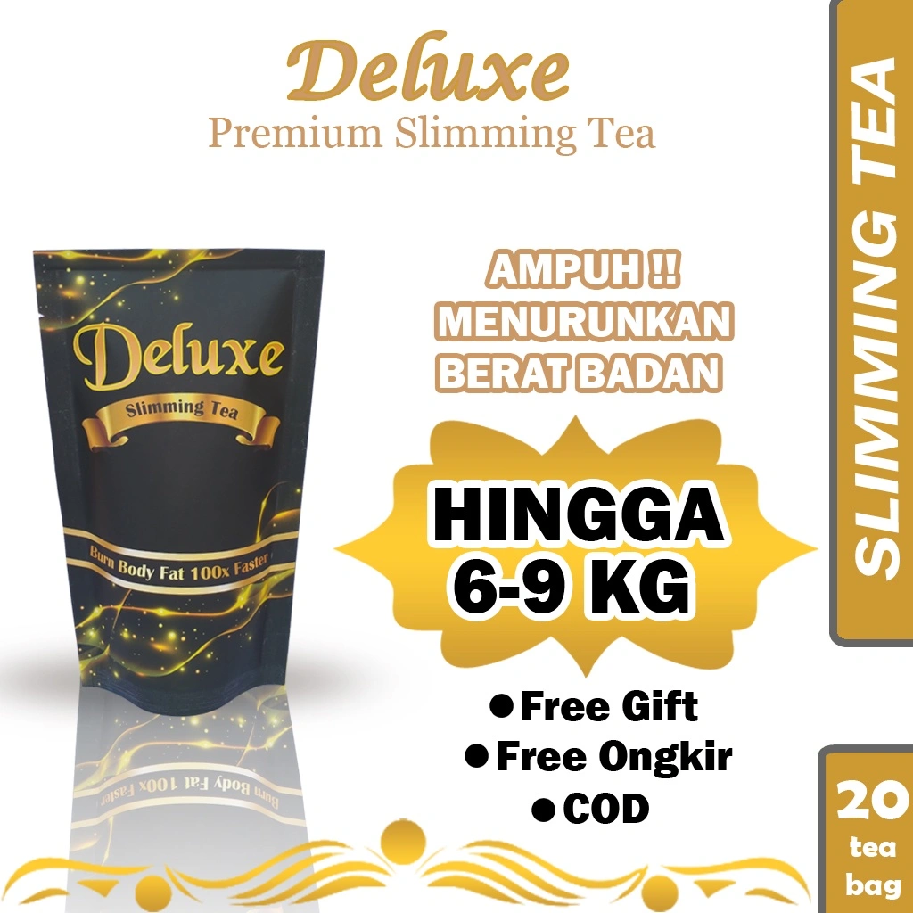 Teh Pelangsing Teh Diet Detox Tea Slimming Tea Penurun Berat Badan Herbal Alami Ampuh Slim (1 Pack)
