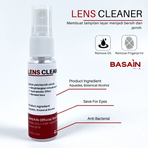 BASAIN Lens Cleaner Cairan Pembersih Layar Handphone
