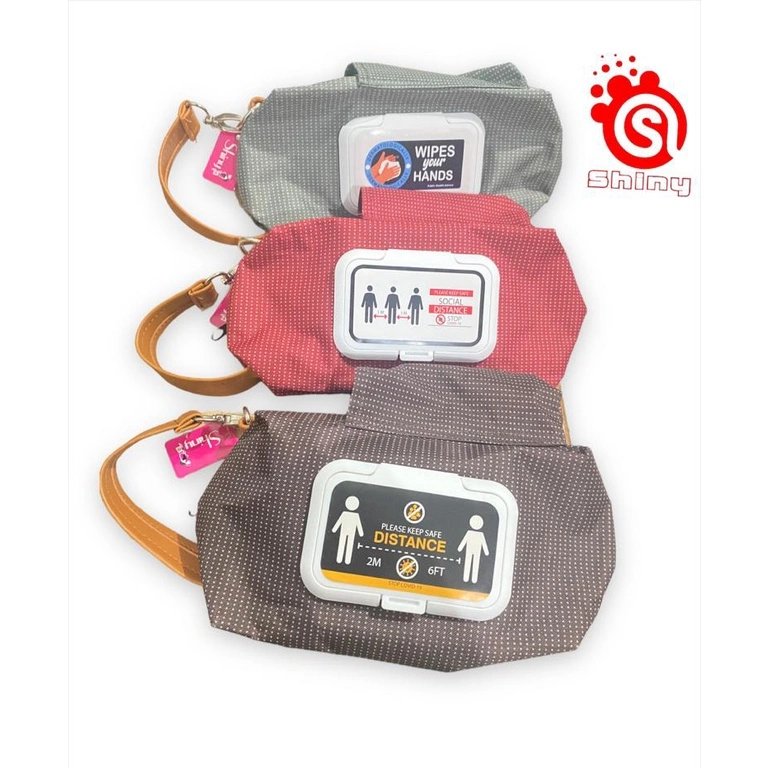 Pouch Tissue Basah/ Dompet Tissue Tas Tenteng Tissu Basah / Tempat Tisu