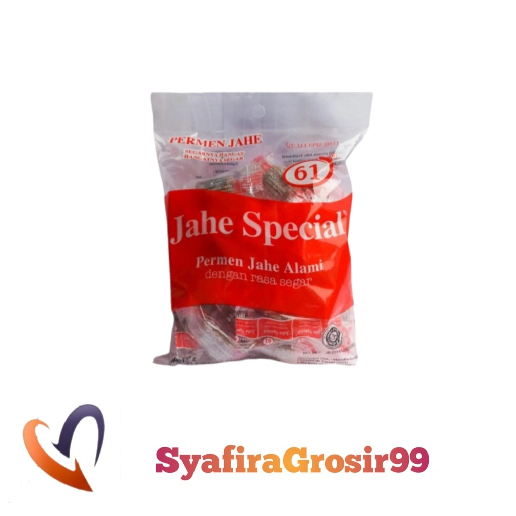 Promo!! Grosir PERMEN JAHE SPESIAL 61 per pack | ASLI CIREBON | ORIGINAL 100%| EXP SEPTEMBER 2026