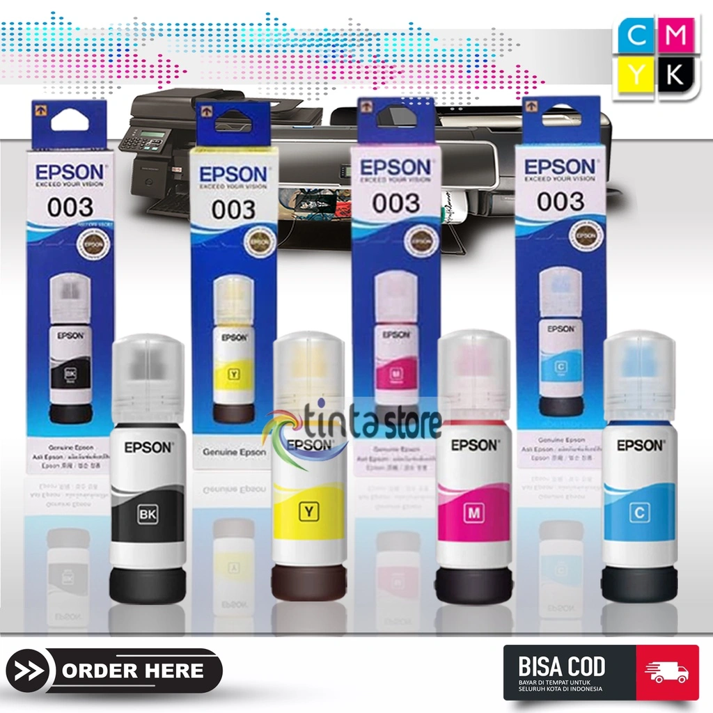 Tinta 003 ALL SERIES L3110 L3150 L3100 L1110 L3101 L5190