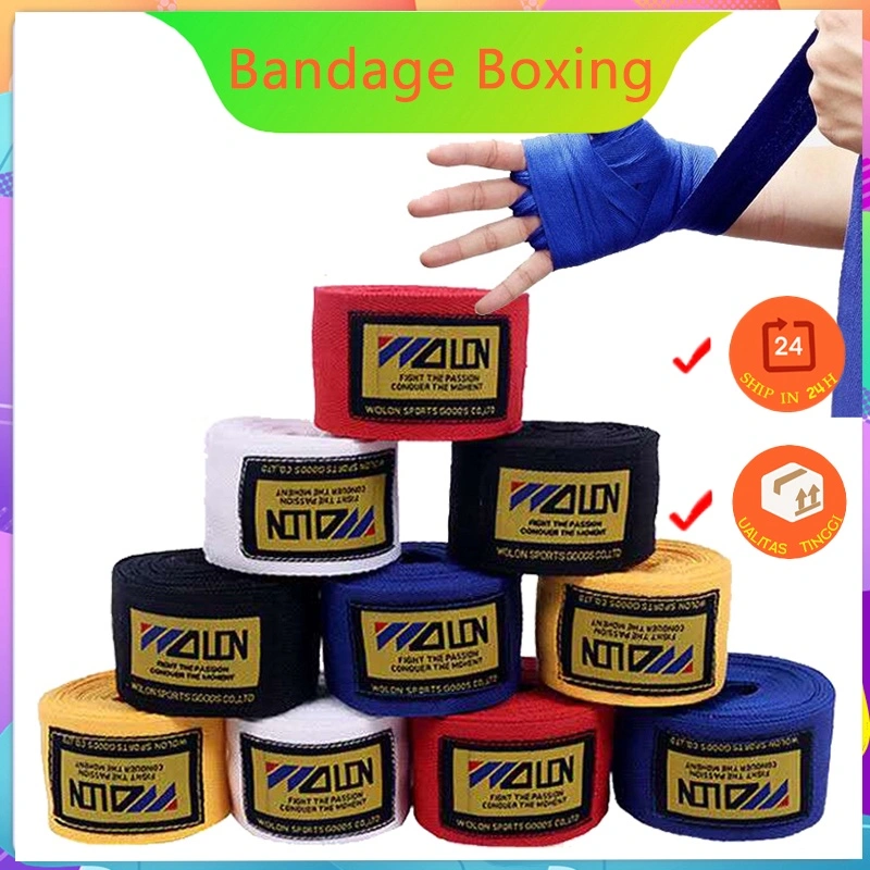 Boxing Wrap / Bandage Boxing / Hand Wrap Muaythai Hook / Handwrap Hook Fight Gear / Handwrap Elastis 5 Meter
