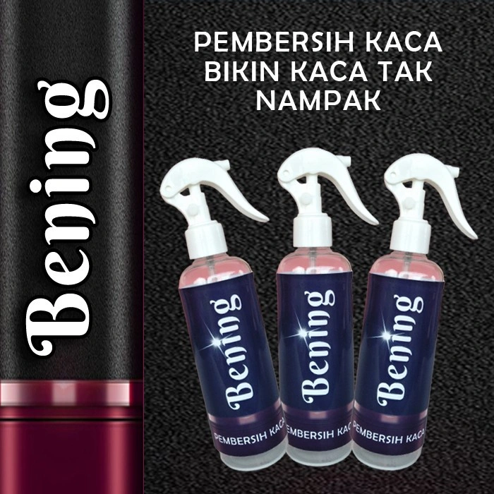 BENING Pembersih Kaca Rumah, Mobil, Cermin dan Material Logam- 250ml