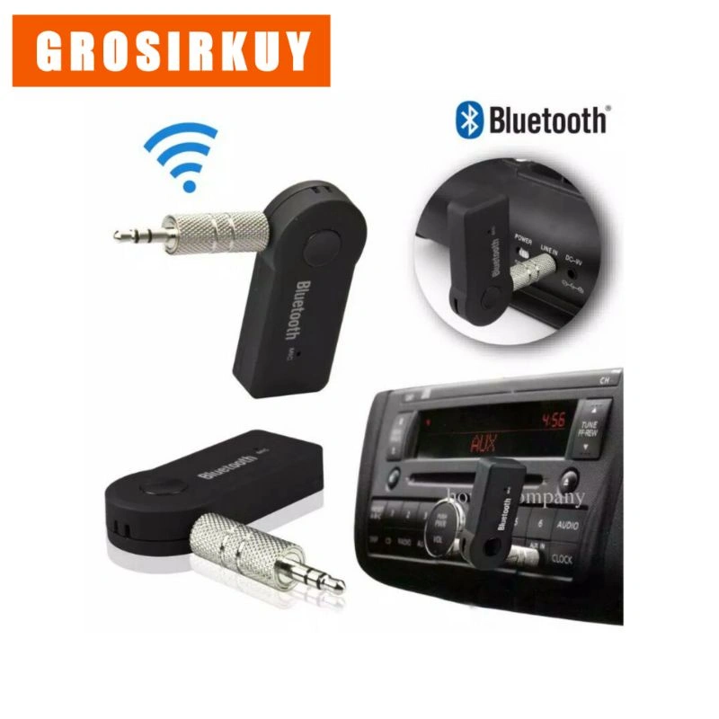 G553 Bluetooth Audio Receiver / Music Wireless Handsfree Car Connector A2DP HP Speaker Alat Pemancar Jack