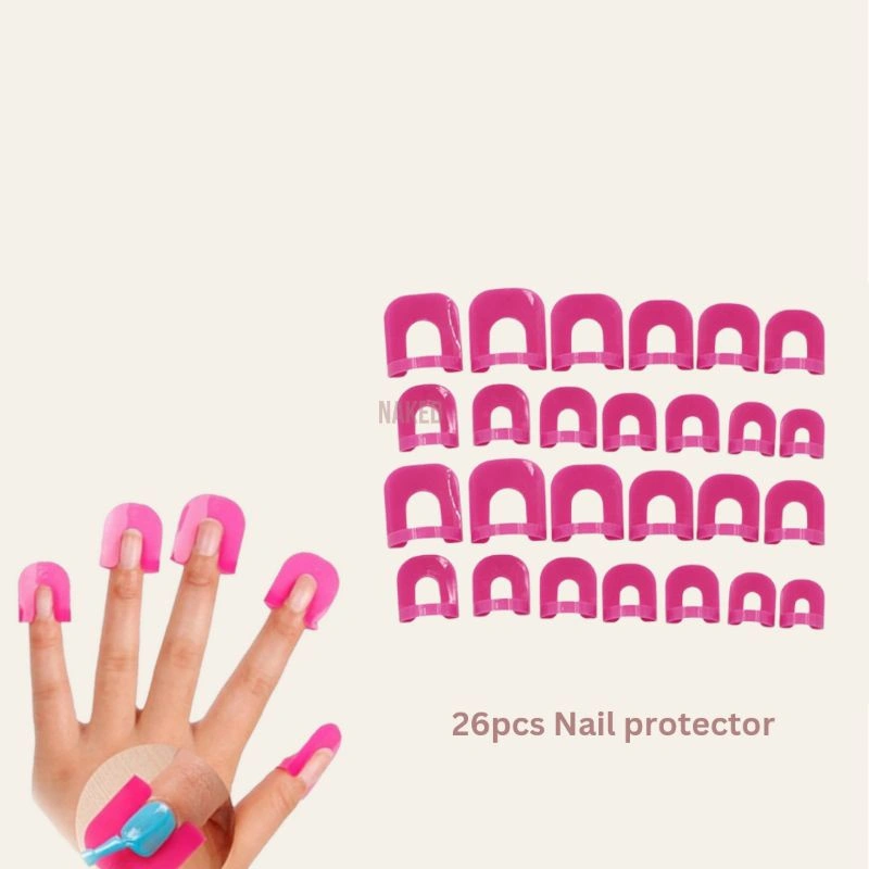 nail protector / nail polish protector jagaan kuku rapi french nail nailart nail art manicure