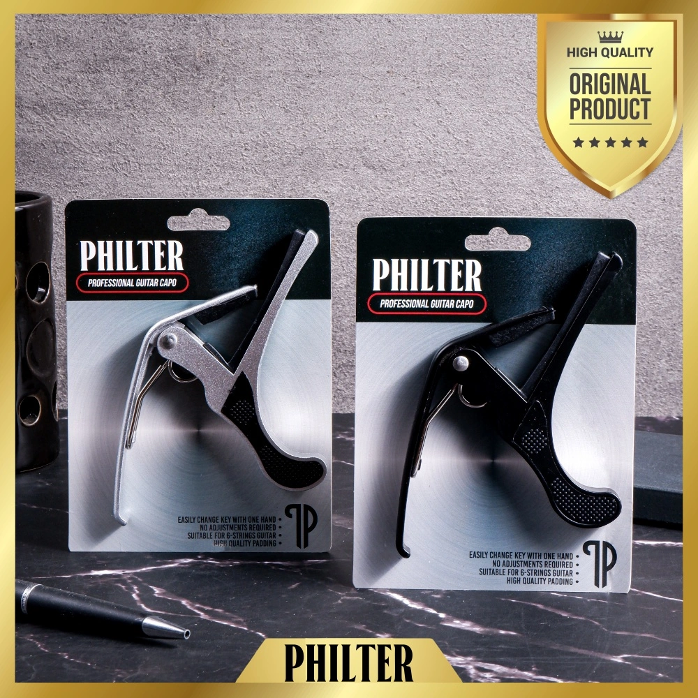 ORIGINAL Philter Capo Gitar Akustik Klasik Elektrik