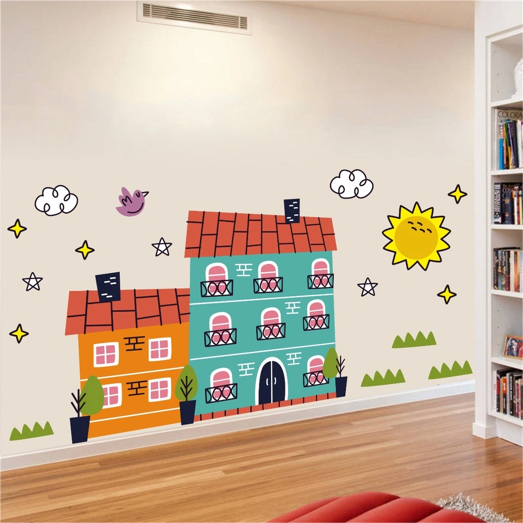 Wallsticker - Stiker Dinding Tema Rumah / Dekorasi Anak