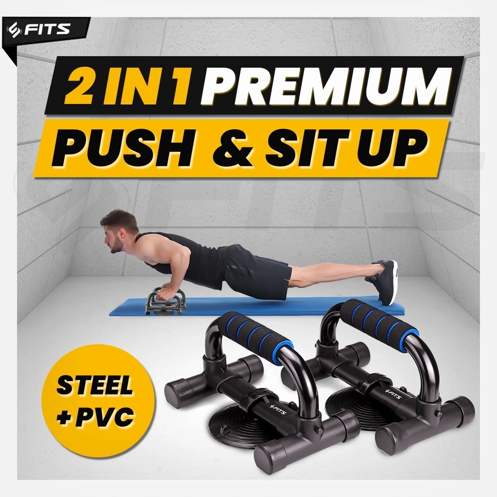 SFIDN FITS 2in1 Premium Push up Stand Bar & Sit up Stand