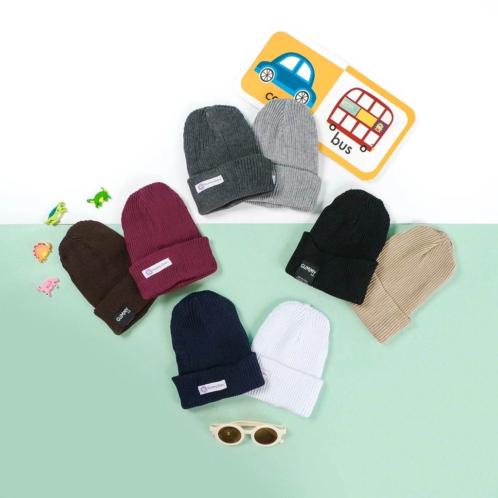 Gummy Baby Kids Beanie Knit Hat | Topi Kupluk Rajut Beani Bayi & Anak