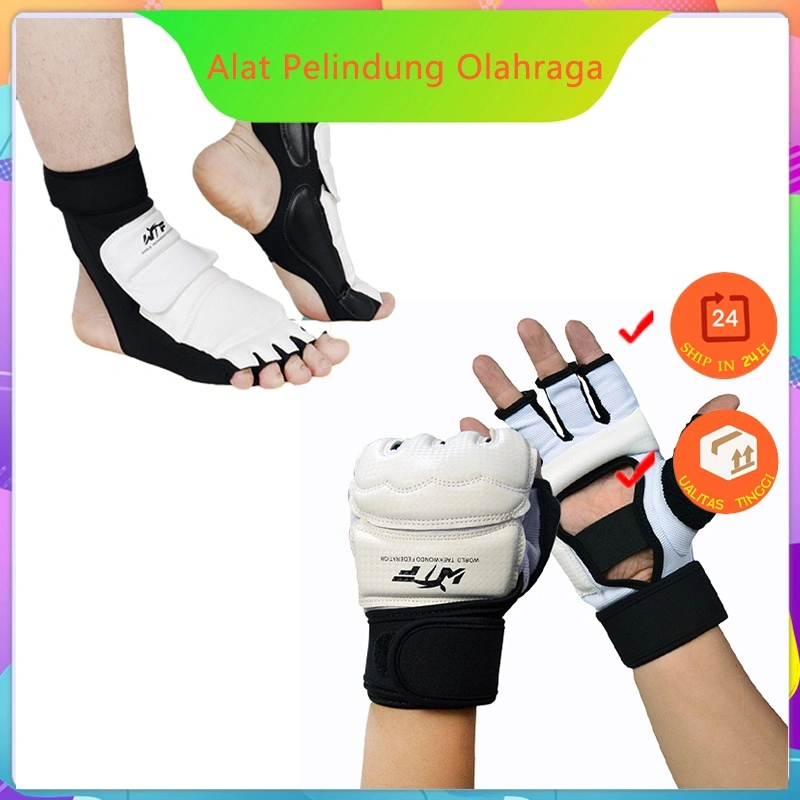 SARUNG TANGAN TAEKWONDO / FOOT PROTECTOR / SARUNG TANGAN BELADIRI / ALAT PELINDUNG OLAHRAGA