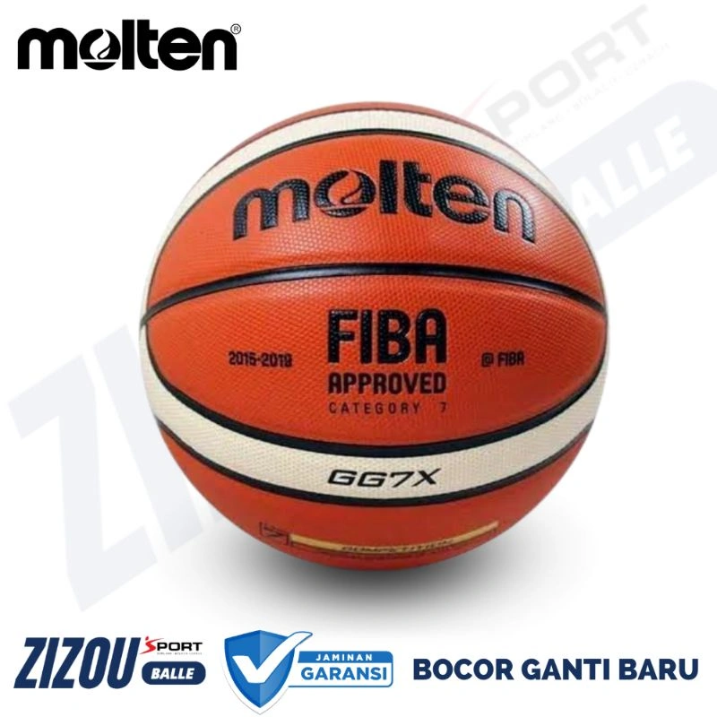 Bola Basket basketball original molten GG7X indoor outdoor size7