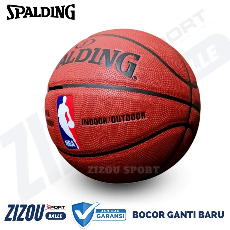 SPALDING Bola Basket original SPALDING NBA ADAM SILVER indoor&outdoor size7