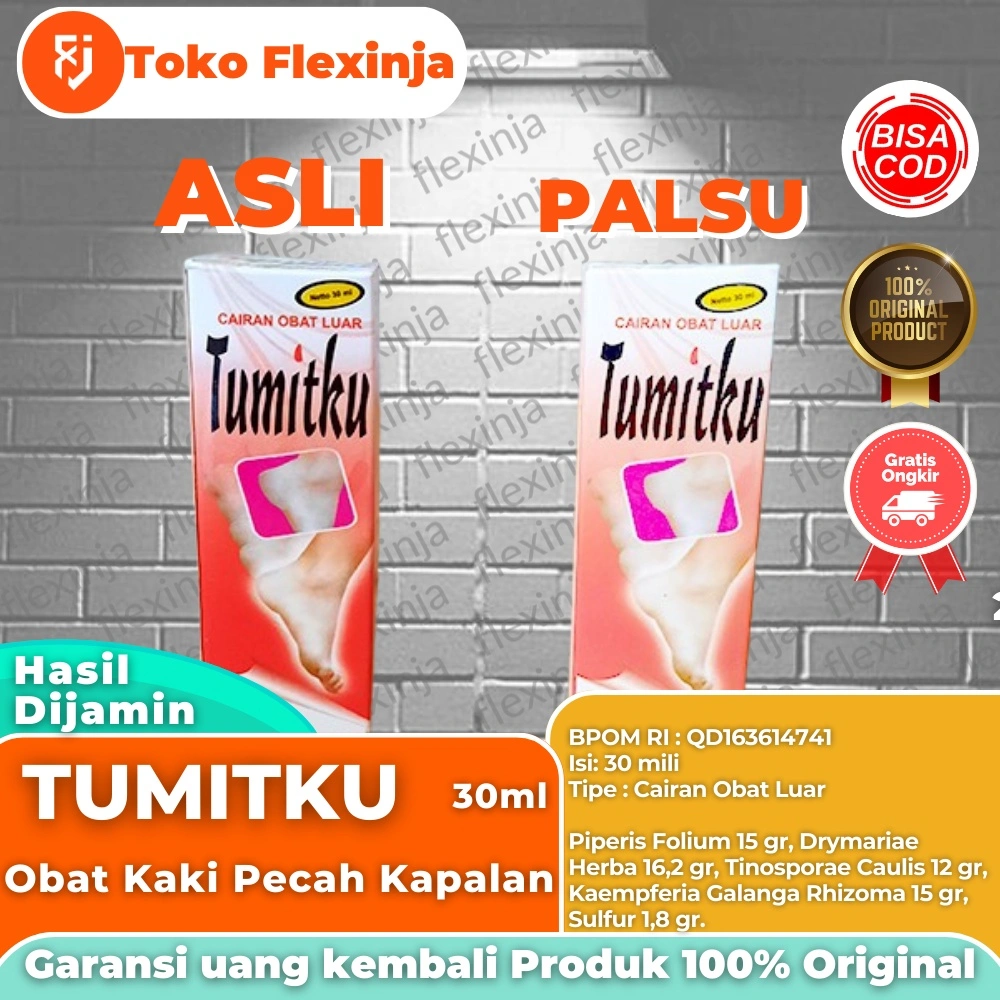 TUMITKU Obat Kaki Pecah Pecah 100% Original Solusi Kaki Kapalan Kering Kalus