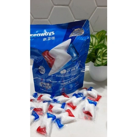 Dishwasher tablet SEAWAYS (FDA Approved) / Sabun Mesin Cuci Piring