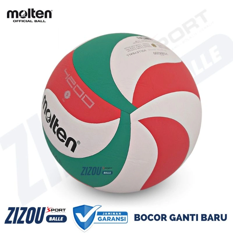 Bola Voli Voly ORIGINAL MOLTEN 4200 original match ball indoor&outdoor size5 press