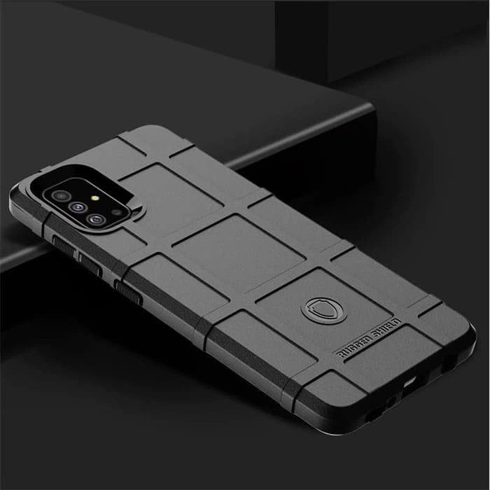 Samsung A31 - Rugged Shield Army Military Silicone Premium Tough Case