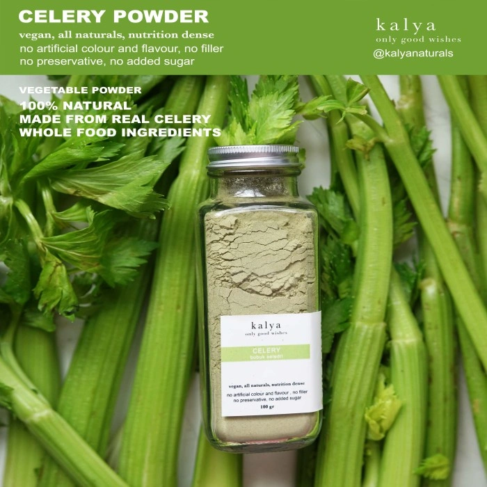 vegetable powder celery bubuk sayuran seledri murni healthy smoothies