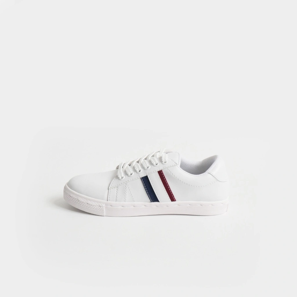 Natara - Sepatu Sneakers Putih Pria Cowok Casual Echo Series