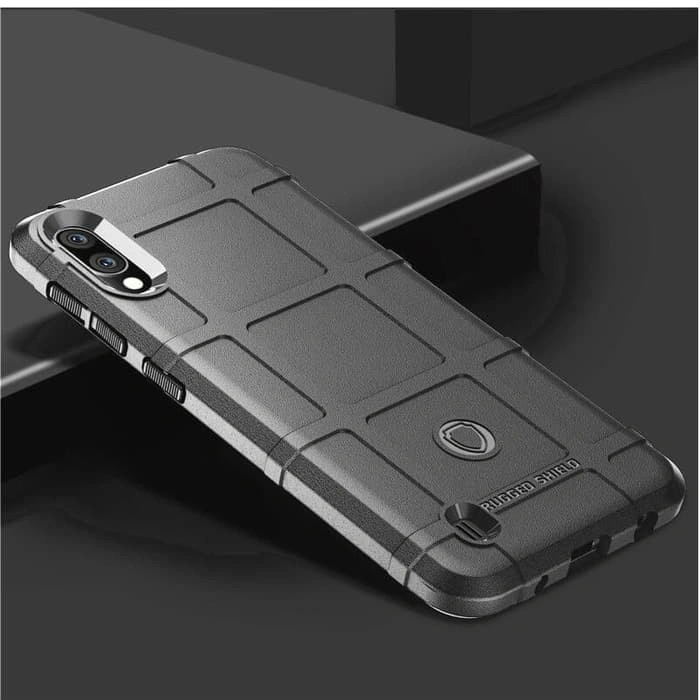 Samsung A01 Rugged Shield Army Military Silicone Premium Tough Case