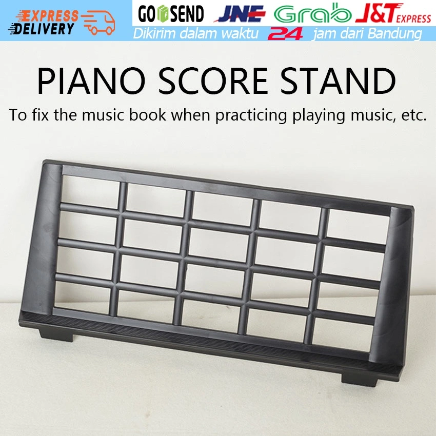 Electric Piano Music Stand Memainkan Music Score Holder Electric Piano Keyboard Sheet Aksesoris Musisi Praktis