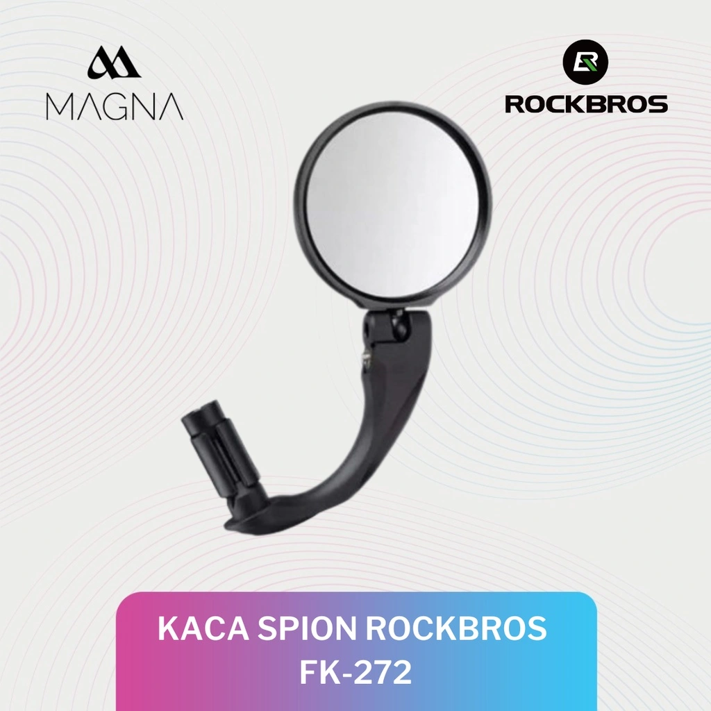 Kaca Spion Sepeda Rockbros FK-272 Mirror Gowes Lipat MTB BMX Roadbike Bicycle Rear View