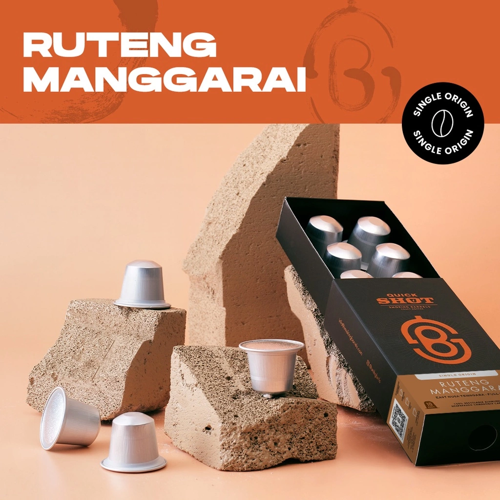 Quick Shot Coffee Capsule - Flores Ruteng Manggarai - SB Craft Coffee