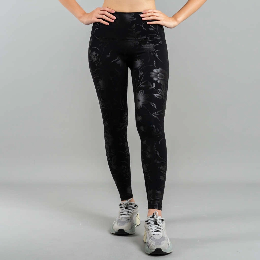 iete Airlux Flower High Waist Yoga Leggings Olahraga Wanita