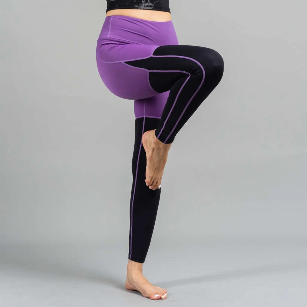 iete Truflex High Waist Fitness Leggings Olahraga Wanita - Purple