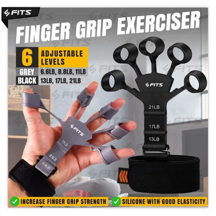 SFIDN FITS Finger Grip Exerciser Hand Grip Trainer Strecher