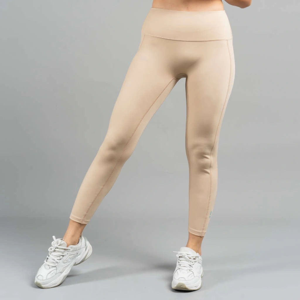 iete Mirage High Waist Yoga Leggings Olahraga Wanita - Nude